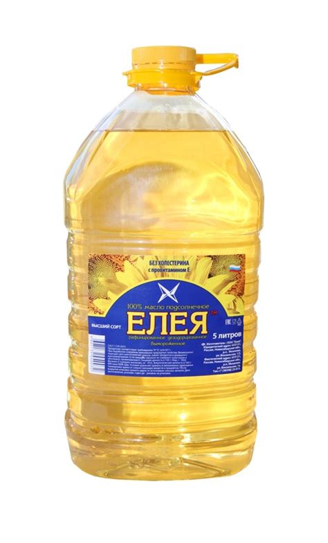 Подсолнечное масло «ЕЛЕЯ PRO» высокоолеиновое фритюрное: купить в ...