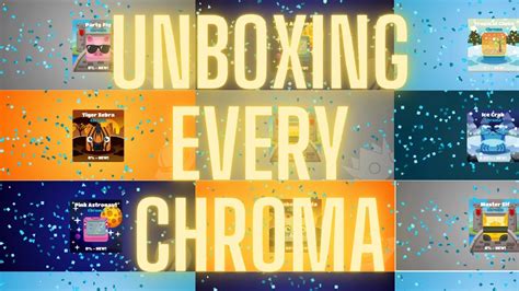 Unboxing EVERY CHROMA In Blooket YouTube