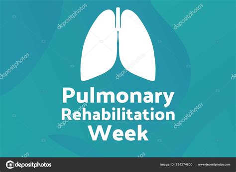 Pulmonary Rehabilitation Week Concept Template For Background Banner