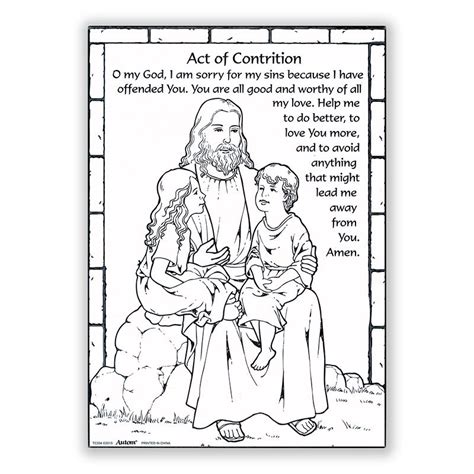 Catholic Act Of Contrition Printable