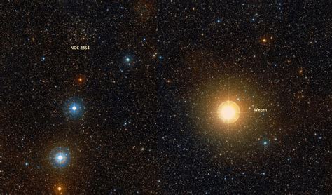 Wezen (Delta Canis Majoris): Star Type, Name, Location, Constellation ...