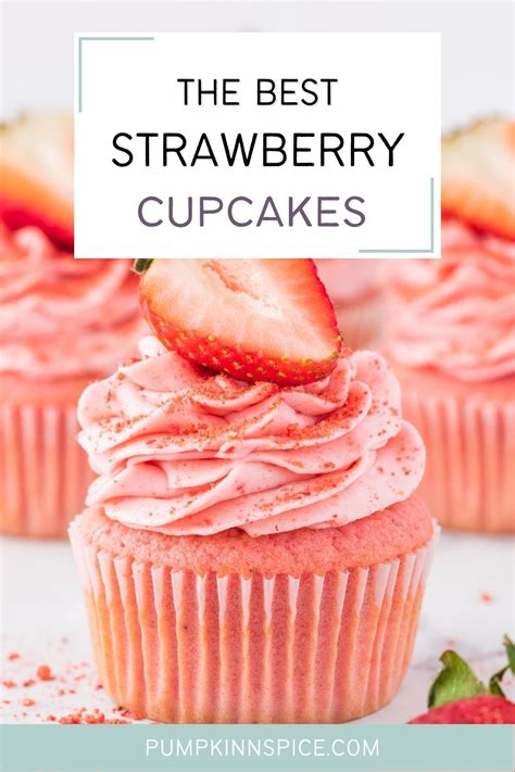 Strawberry Cupcakes With Strawberry Buttercream Frosting Artofit