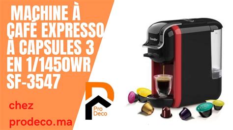 Sonifer Machine Caf Expresso Capsules En W Sonifer Sf