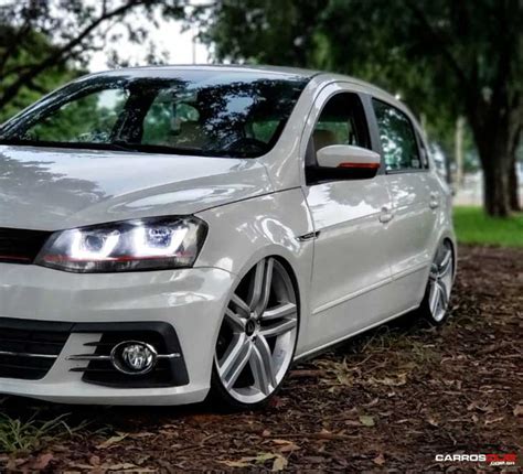 Gol G7 Rebaixado Rodas Volcano New Strong Aro 18