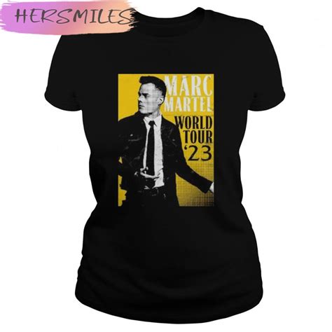 Marc Martel World Tour 2023 T Shirt Hersmiles