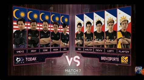 BREN ESPORTS VS TODAK GAME 2 MLBB YouTube