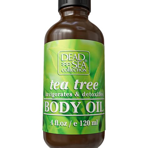 Dead Sea Collection Body Oil For Dry Skin Tea Tree