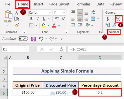 How To Calculate Discount Rate In Excel 3 Quick Methods