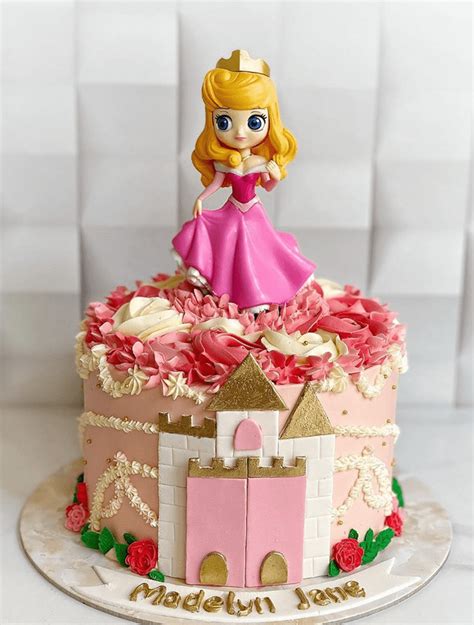 Princess Aurora Birthday Cake Ideas Images (Pictures)