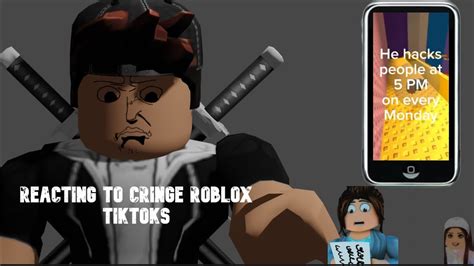 Reacting To Cringe Roblox Tiktoks Youtube