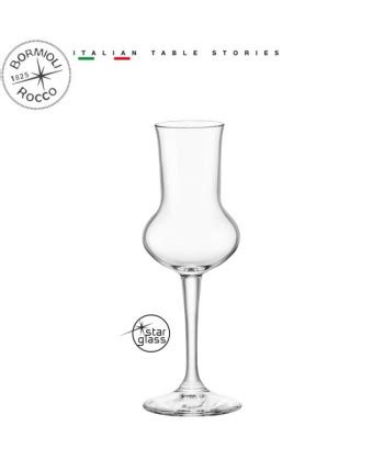 Calice Degustaz Riserva Grappa Cl 8 5 Bormioli Rocco H 16 3 Ø Cm 5 6