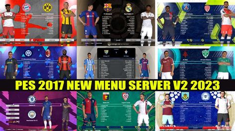 Pes New Menu Server V Youtube