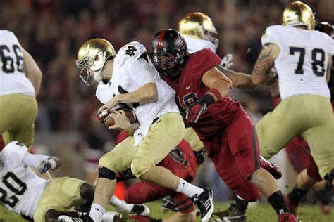 Stanford Football Notre Dame Game Is A Battle Of Defenses Pacific Takes