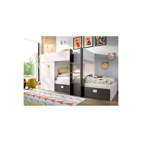 Litera Cama Tren Juvenil Groe Fanmuebles