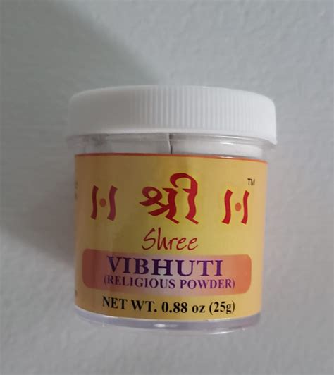 Vibhuti – SRI PUJA STORE