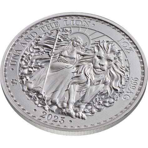 Saint Helena Una The Lion 2023 1 Oz Silber 47 43