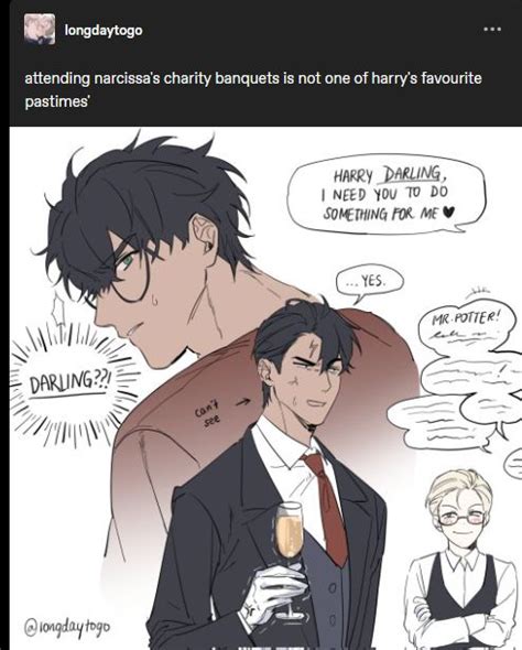Draco Malfoy And Potter Harry In Gay Harry Potter Harry Potter Comics Harry Potter Fan Art
