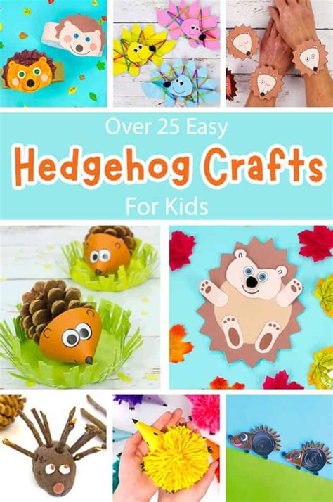 Easy Hedgehog Crafts For Kids Kids Craft Room