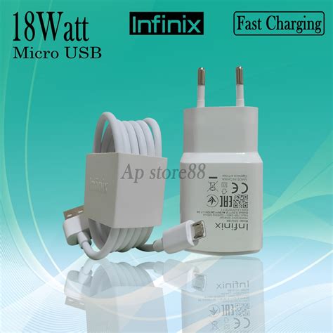 Jual Charger Casan Infinix Hot S I I Play Original Micro Usb A W W Fast