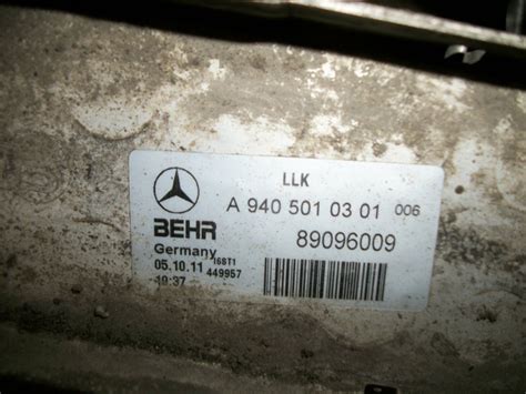 Впускная система для грузовика Mercedes. Интернет-магазин SpartA