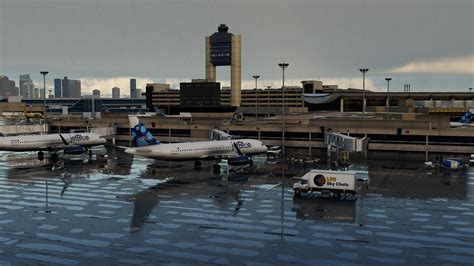 Kbos Boston Logan International Airport Scenery Packages X Plane