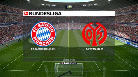 Bayer Munich Vs Mainz Allianz Arena 2019 20 Bundesliga PES 2019