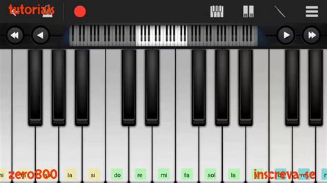 Como tocar a música Eu Navegarei no perfect piano YouTube