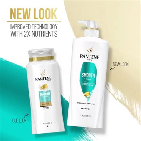 Pantene Pro V Smooth And Sleek Shampoo Pack Of 10 10 Packs Kroger