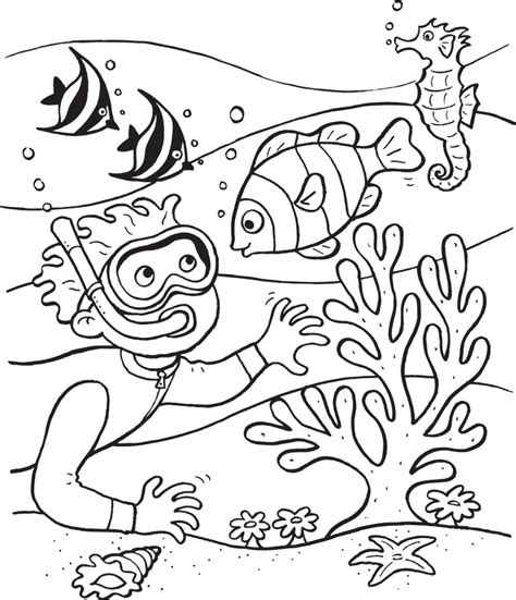 Free Printable Ocean Coloring Pages For Kids