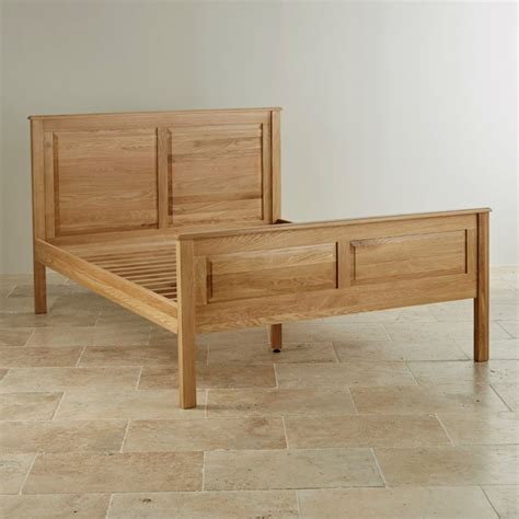 Rivermead King Size Bed In Natural Solid Oak