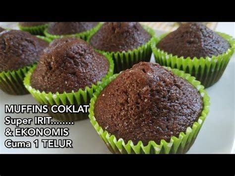 Resep Muffin Coklat Telur Tanpa Mixer Kukus Panggang Sgt Irit