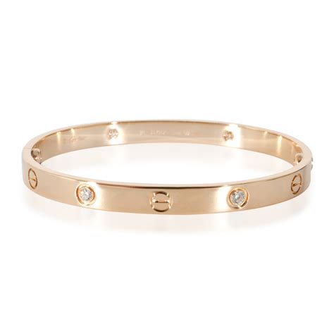 Cartier Jewelry Cartier Love Bracelet Diamonds Rose Gold Poshmark