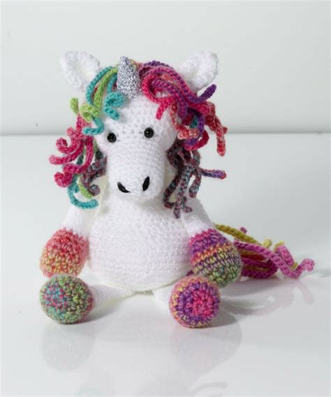 Einhorn Glitzer Geh Kelt Amigurumi H Keltier Kuscheltier Handarbeit