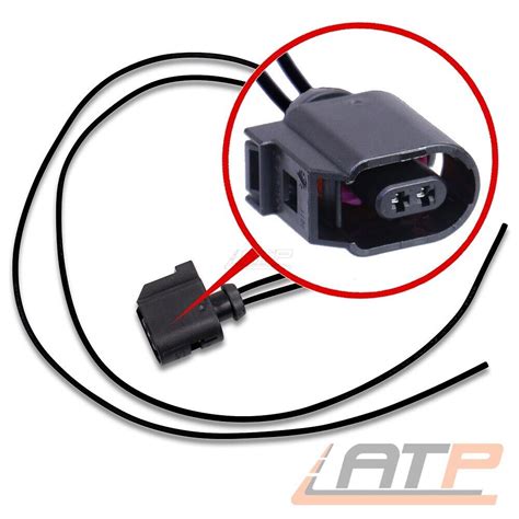 REP SATZ STECKER 2 POLIG ABS SENSOR FÜR AUDI A1 A3 A4 A5 A6 A7 Q2 Q3 Q5