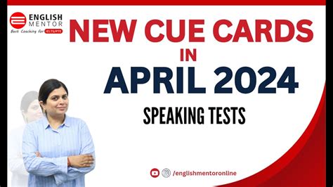 New Cue Cards In Ielts Speaking April 2024 Youtube