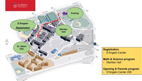 St. John's University Campus Map