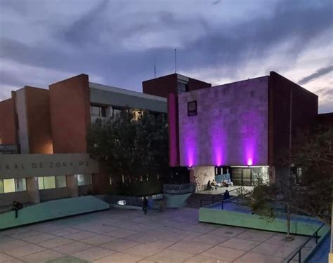 Ilumina IMSS Coahuila Sus Edificios En Color Morado Campo Y Turismo