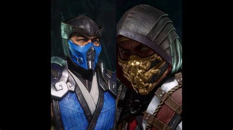 Mortal Kombat 11 Sub Zero Scorpion MK9 Masks YouTube