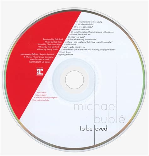 Michael Bublé To Be Loved Cd Disc Image - Michael Buble To Be Loved ...