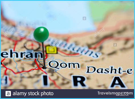 Where is Qom Iran? - Qom Iran Map - Map of Qom Iran - TravelsMaps.Com