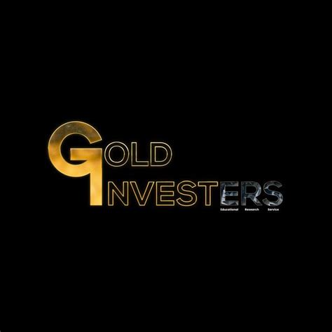 Gold And Black Logo With The Words Gold Investments In Front Of It