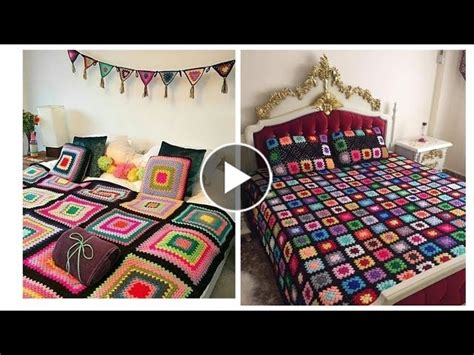 Very Creative And Impressive Crochet Pattern Crochet Bed Sheet Outs