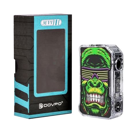 Jual Dovpo MVV II Box Mod 280W TRANSPARENT MANIAC ORANGUTAN