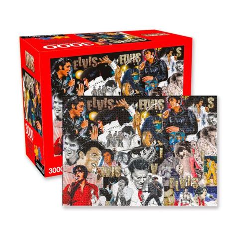 Elvis Presley 3000 Stukjes Jigsaw Puzzel FiftiesStore Nl