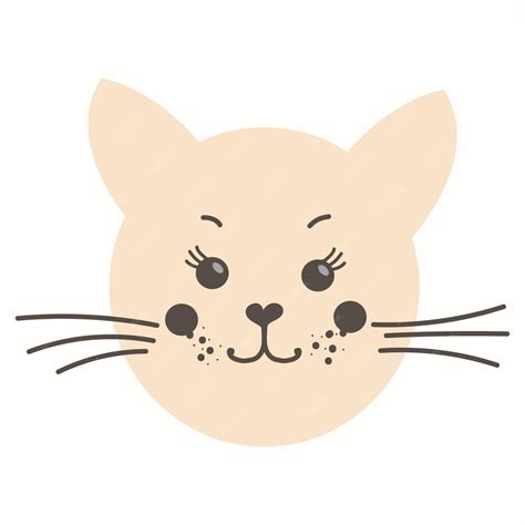 Premium Vector Cute Little Kitten Vector Illustration