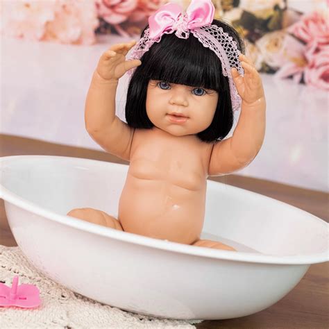 Boneca Estilo Bebê Reborn Corpo Silicone Enxoval Elo7