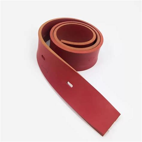 Lamelle De Suceur Arriere En Caoutchouc Rouge Lg Mm Pour