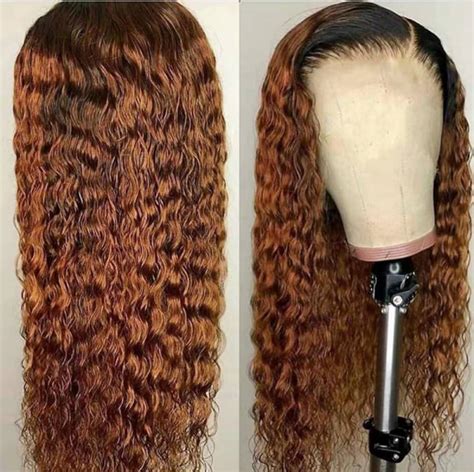 Magic Love Human Virgin Hair Ombre Pre Plucked Lace Front Wig And Full