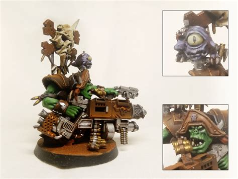 Warhammer 40k Ork Flash Gitz Sergeant Pro Painted Etsy