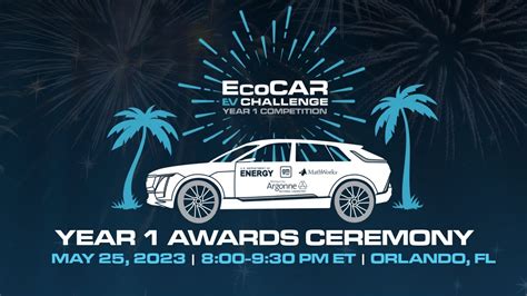 EcoCAR EV Challenge Year 1 Awards Ceremony YouTube